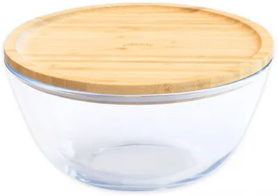 Produktbild von Schale mit Deckel, rund, 0,77 L - Kieselstein