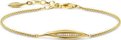 Image de Thomas Sabo bracelet A1935-414-14-L19V argent doré