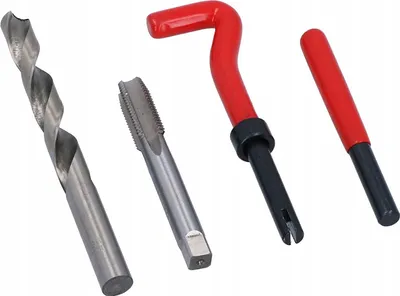 Productafbeelding van LUXTOM | Set voor het repareren van schroefdraad, M8x1.25mm, set voor het herstellen van schroefdraad, reparatieset voor beschadigd schroefdraad, schroefdraadreparatieset