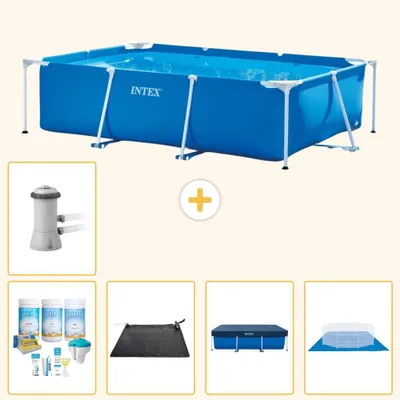 Immagine prodotto di Piscina fuori terra rettangolare - 300x200x75 cm - 6 pezzi - Modello S21122