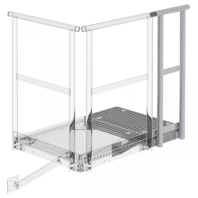 Produktbild von Günzburger Steigtechnik Erweiterungspodest 400 x 0,8 m - 060941