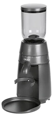 Obrázok produktu pre Graef CM 702 EU, 250 g, Čierna, Nerezová oceľ, ABS umelá hmota, Nerezová oceľ, 128 W, 230 V, 50 Hz