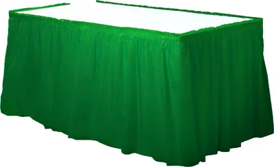 Obrázek produktu pro Plastový ubrus Amscan, obdélníkový, balení 12 kusů SG13697 (137 x 274 cm) (slavnostní zelená)