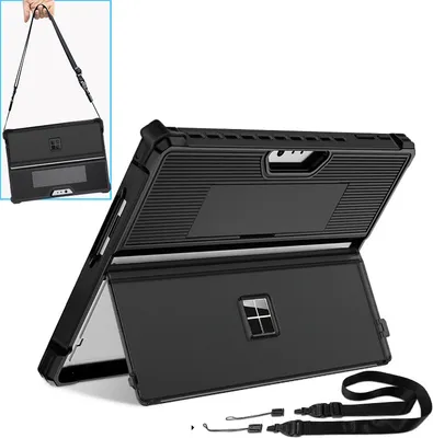 Immagine prodotto di INF Custodia per Surface Pro: Protettiva, Antiurto con Supporto e Tracolla