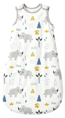 Image de Sac de couchage d'hiver pour bébé en 100% coton