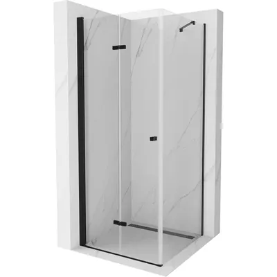 Obrázek produktu pro Mexen Lima skládací sprchový kout 100 x 100 cm, Průhledné, Černá - 856-100-100-70-00
