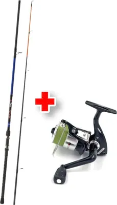 Produktbild von Light Pilk-Set I: Sänger Skymaster Pilk 2,40m 40-140g + EFT Rolle CO 2500 F Braid mit Angelschnur