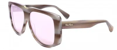 Produktbild von Maxmara MM0075 Beige horn 57/12/140 Damen Sonnenbrillen