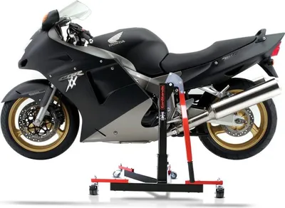 Zdjęcie produktu dla Stojak centralny CS Power Evo do Honda CBR 1100 XX 97-07 czerwony