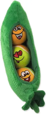 Zdjęcie produktu dla Toy Dog Fantasy Crazy ball M Zestaw gwiżdżących piłek w kształcie strąka 24cm