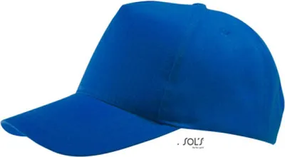 Image de SOLs 88119 | Five Panel Cap Buzz - Couleur : Royal Blue - Taille : One Size