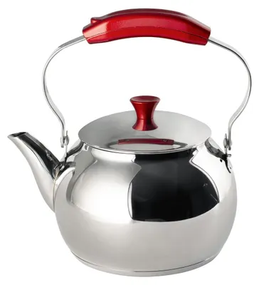 Produktbild von Inoxpran 18/10 Edelstahl-Wasserkocher, Induktionsboden, 1 l