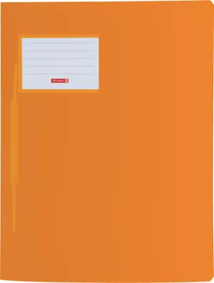 Produktbild von BRUNNEN Schnellhefter FACT! Kunststoff orange transluzent DIN A4
