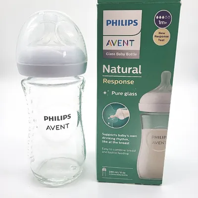 Produktbild von Philips AVENT Natural Response SCY933/01 Babyflasche 240ml, mittlere Durchflussrate