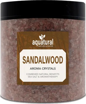 Produktbild von Aquatural Sandelholz Badesalz - 350 g - Badekristalle