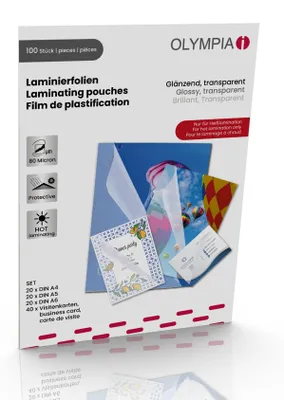 Productafbeelding van OLYMPIA 9165 Olympia Laminierfolien Set