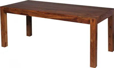 Produktbild von Wohnling Design Esstisch Massiv 180 x 80 x 76 cm Sheesham Massivholz; WL1.322