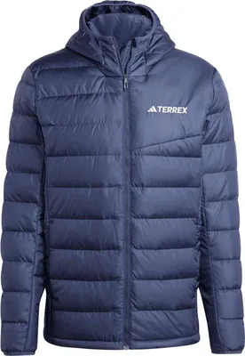 Immagine prodotto di Adidas - Giacca con cappuccio "Terrex" per uomo/donna Unisex, leggera GT7801 (L) (Navy)