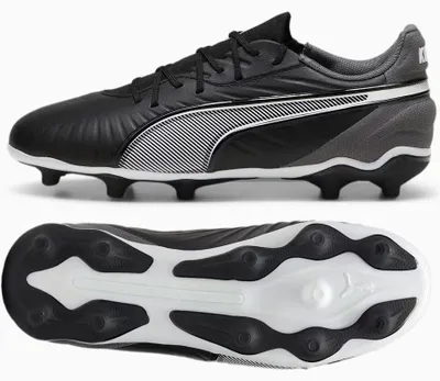 Produktbild von Puma 108048-01 Kinder-Fußballschuhe in Schwarz für Alltag