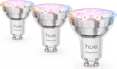Obrázok produktu pre Philips Hue White and colour ambience 8721103055330, Inteligentná žiarovka, Bluetooth/Zigbee, Biela, LED, GU10, GU10