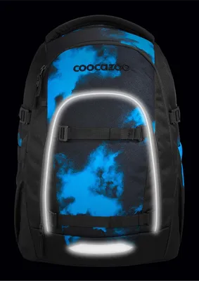Image de coocazoo sac d'école Mate School Backpack Mystic Clouds noir