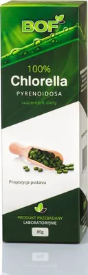 Produktbild von 100 % Chlorella Pyrenoidosa 80 g (200 mg, 400 Tabletten) BOF