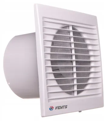 Imagen del producto de Ventilador de ambiente, 125 mm, 230 V, 16 W, 180 m³/h, 55 dB, montaje en pared, modelo estándar (STYLE S), 125S