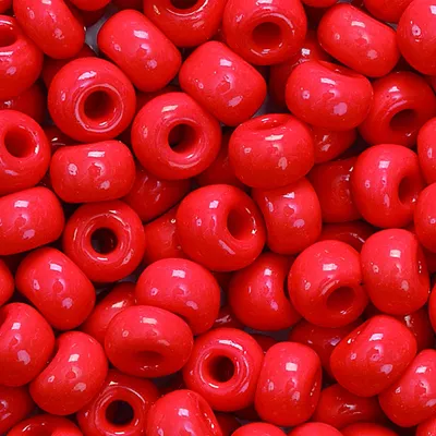 Produktbild von Rocailles 5 mm karminrot  VE=5x35g