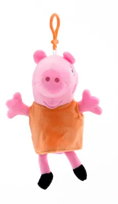 Produktbild von Peppa Wutz Plüschanhänger (14cm) Schlüsselanhänger Kinder  Mama Wutz