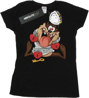 Produktbild von Looney Tunes - "Valentine's Day Madly In Love" T-Shirt für Damen BI27396 (S) (Schwarz)