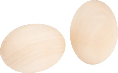 Produktbild von VBS Holz-Ei, 6 x 4 cm, 2 Stück