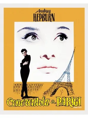 Produktbild von Audrey Hepburn – Funny Face – Paris – 40x50 cm – Poster