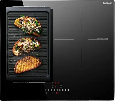 Zdjęcie produktu dla Płyta indukcyjna, moc 6800 W, elastyczna strefa gotowania, sterowanie dotykowe