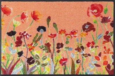 Produktbild von wash+dry Schmutzfangmatte Wildflowers - 50 x 75 cm