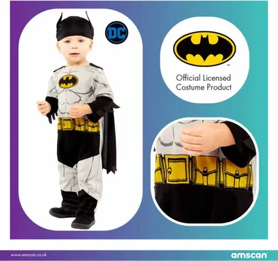 Immagine prodotto di Vestito, costume da Batman 6-12 mesi