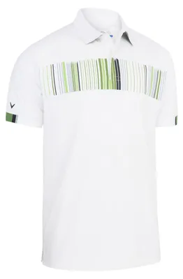 Produktbild von Callaway Golf Multi-Colour Floppy Disk Print Polo Poloshirt Herren Weiß S