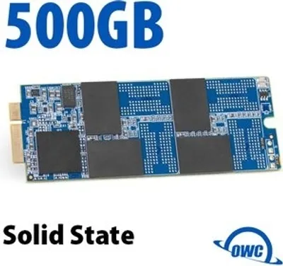 Obrázek produktu pro OWC Aura Pro 6G, 500 GB, Mini PCI Express, 530 MB/s, 6 Gbit/s
