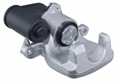 Zdjęcie produktu dla Tylny lewy zacisk hamulcowy z elementem regulacyjnym o średnicy 38 mm marki HELLA, m.in. do VW PASSAT
