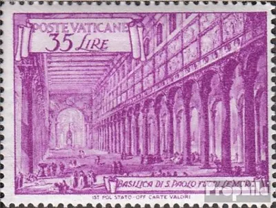 Produktbild von Briefmarken Vatikanstadt 1949 Mi 156C postfrisch Basiliken