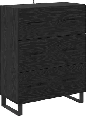Obrázek produktu pro Servírovací skříň se zásuvkou Černý dub 69,5 x 34 x 90 cm