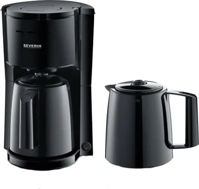 Obrázok produktu pre SEVERIN KA 9307 Kávovar čierny, 8 šálok