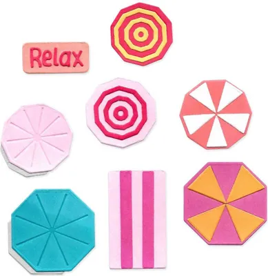 Produktbild von SIZZIX Stanzform Präge Stanzschablone Cutting Die, Beach Blankets & Brellas Decke und Strandtuch