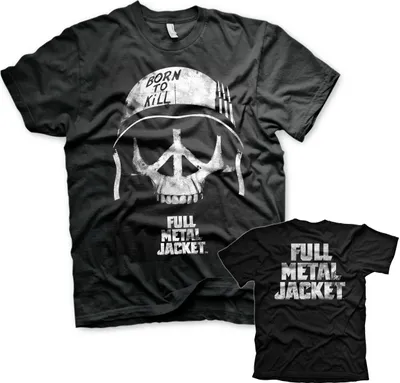 Produktbild von Full Metal Jacket - Skull T-Shirt - XX-Large - Black