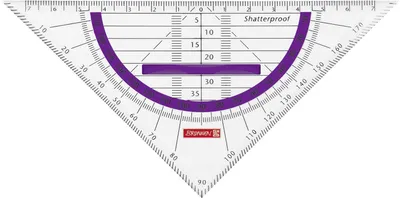 Immagine prodotto di BRUNNEN 104975960 Triangolo geometrico infrangibile Codice colore, viola