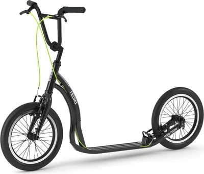 Produktbild von Tretroller Yedoo Friday 16/16 Alu Roller Scooter Sportroller Cityscooter schwarz