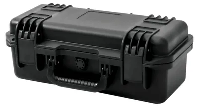 Produktbild von Tragbarer Koffer für Flugreisen in Schwarz, 46,5 x 21,5 x 17,5 cm, 2,85 kg