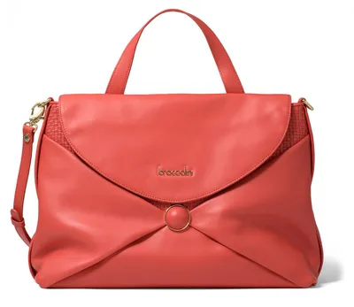 Produktbild von Braccialini Edera Handtasche Damen Echtleder Magnetverschluss ROSSO UNICA 15.5x27x42 cm B17202-ROSSO