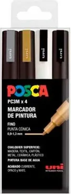 Image de Set de marqueurs POSCA PC-3M GSWB Coloré