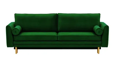 Produktbild von SLF24 - Schlafsofa mit Bettkasten Cornelia - dunkelgrün - Velluto 10