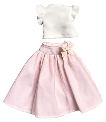 Imagen del producto de Conjunto de ropa Paola Reina "Amigas", falda Clara con tul (32 cm)